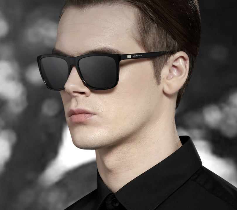 Men and women with the same aluminum and magnesium square mix and match colorful fashion polarized sunglasses driving mirror 