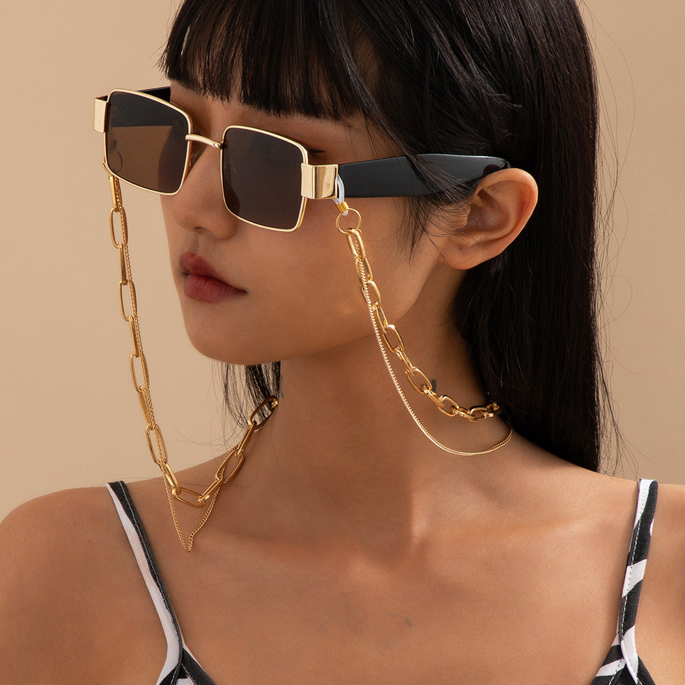 European And American Style Fashion Personality Double-layer Chain Glasses Chain Women 460c4a99 87c3 46aa afea 7cb78466d32e