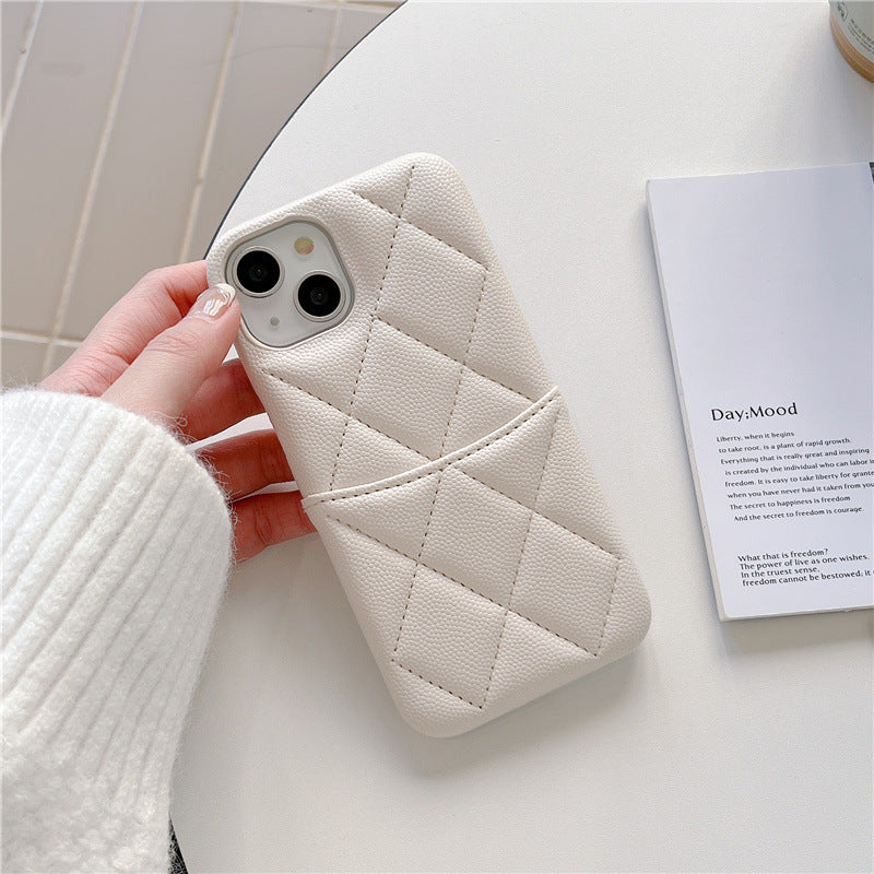 Classic Style Three-dimensional Rhombus Phone Case - 图片 9