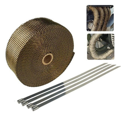 Motorcycle exhaust pipe insulation belt 462505158480