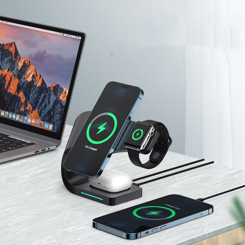 Multi-function Charging Stand Magnetic Wireless Charging 15W Fast Charging - 图片 4