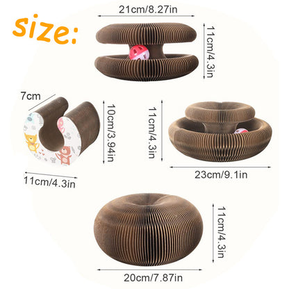Pet Magnetic Folding Organ Toy Cat Scratch Board 4630d9d8 ffb0 4581 ad1e aee49f270b4c