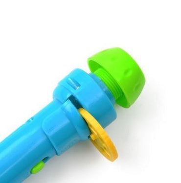 Cartoon Storybook Cards LED Projection Flashlight Interactive Toy Kids Gift 4631552599150