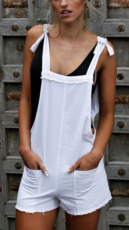Summer Amazon AliExpress Explosive Strap Fashion Trend Personality Jumpsuit Shorts 4635819902 862062552