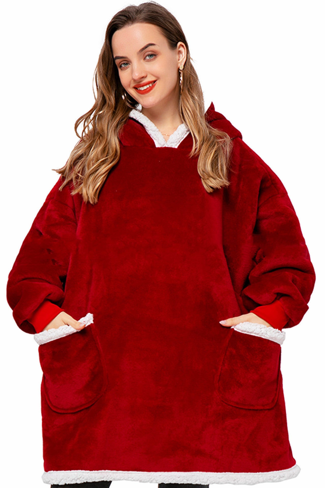 Winter TV Hoodie Blanket Winter Warm Home Clothes Women Men Oversized Pullover With Pockets 4661dd45 08fa 45e4 83ee 195be2f5a