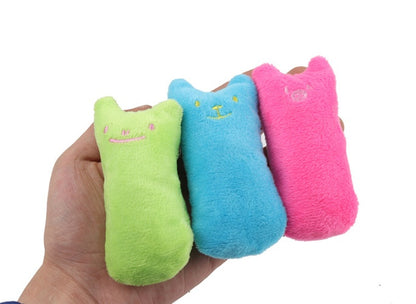 Catnip Cat Toys Pillow Interactive Cat Toy Catnip Pet Supplies Pillow Thumb Plush Teeth Grinding Bite Mint Cat Accessories 46