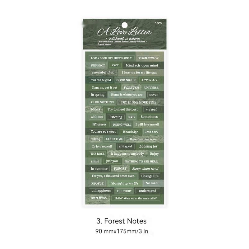 Ins English Quotations DIY Decoration Material Sticker - 图片 9