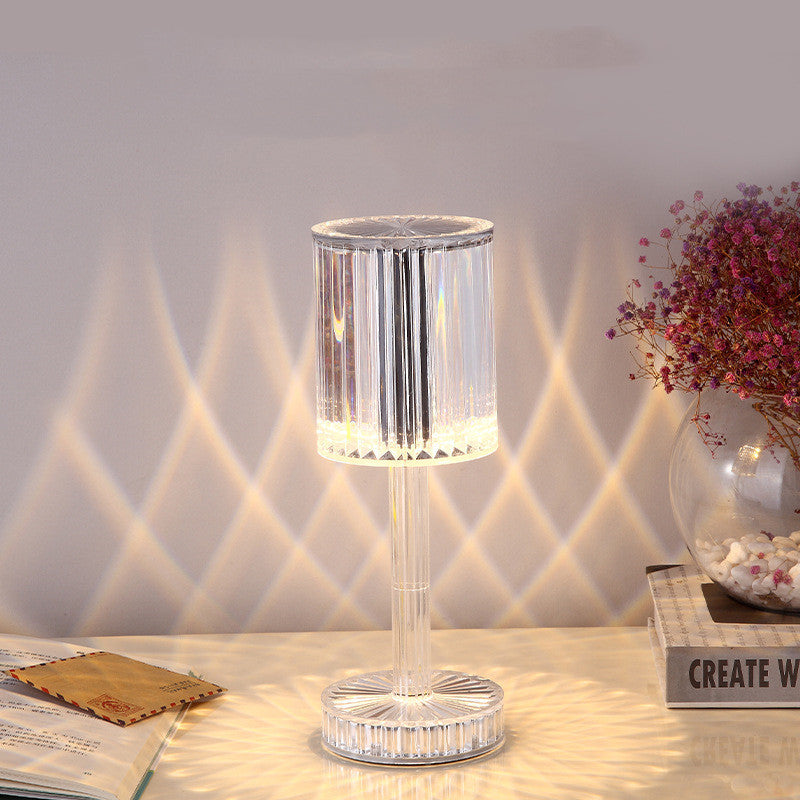 New Crystal Table Lamp Hotel Decoration Diamond Romantic Warm Led For Home Decor Romantic Gift Night Light 468bcfad 1fd3 49c9