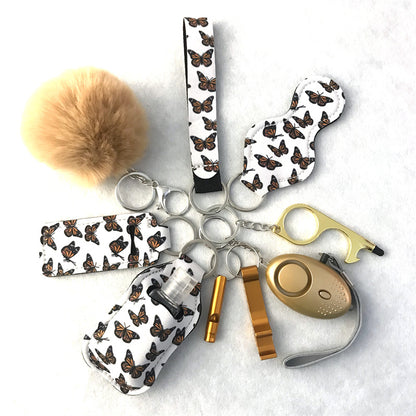 Wrist Keychain 10 Pieces Suit Door Opener Hand Sanitizer Bag 468f1242 f609 4648 8919 cb689def4b20