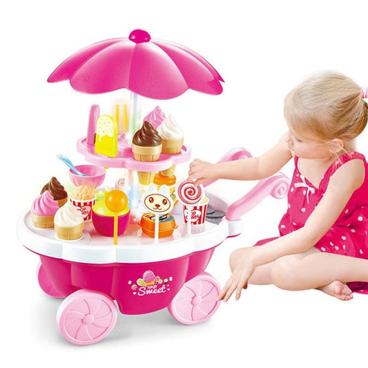 Children pretend play toys simulation candy Cart 4695902640