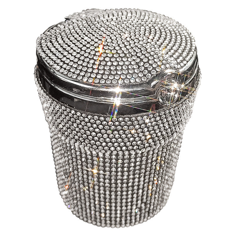 Creative Covered Diamond Inlaid Car Ashtray 46a8f2ba 34f2 4932 be3f e91ab73484ce