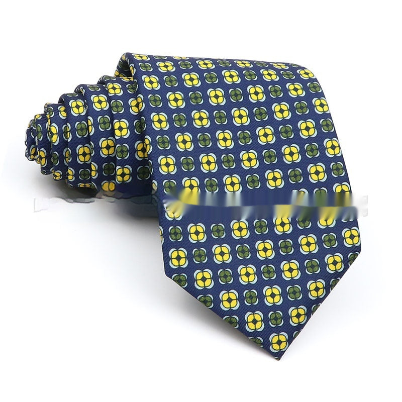 Business Polyester Men's Printed Workplace Tie 46ad7ee1 9bf1 4c07 a860 35e251fa66f1 fine
