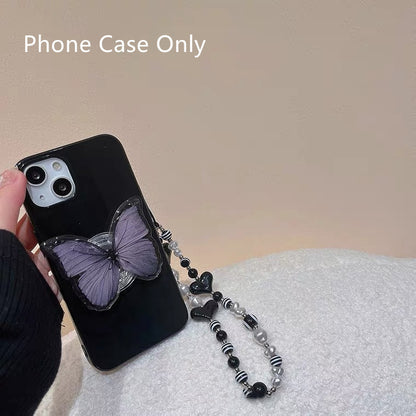 Butterfly Bracket Phone Case With Chain 46b5f2e5 7bb6 4a47 be42 63735365e713