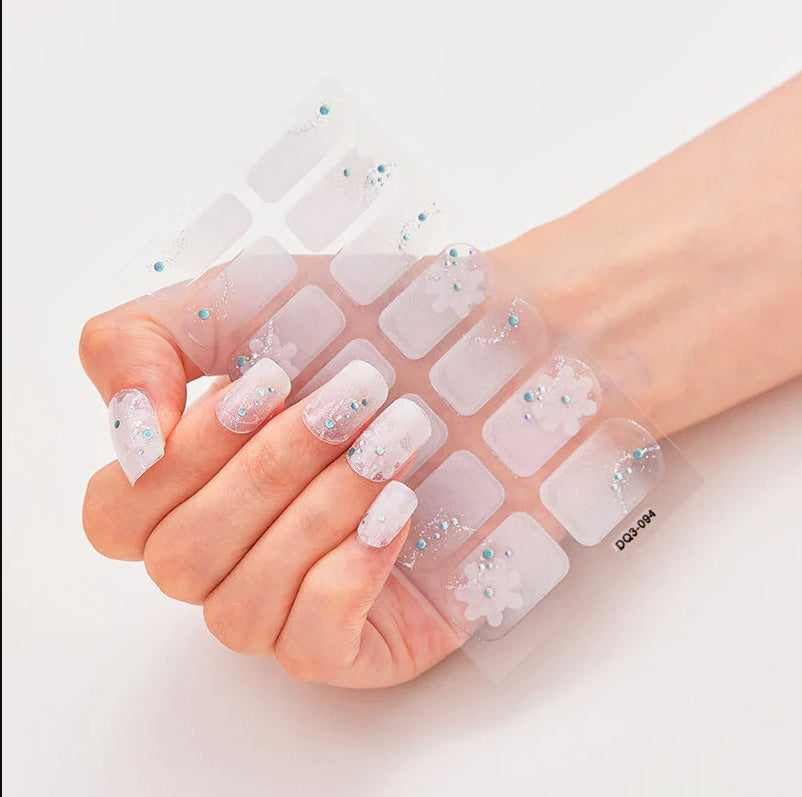 3d Laser Bronzing Craft Nail Applique Nail Sticker - HD Wireless Product #21