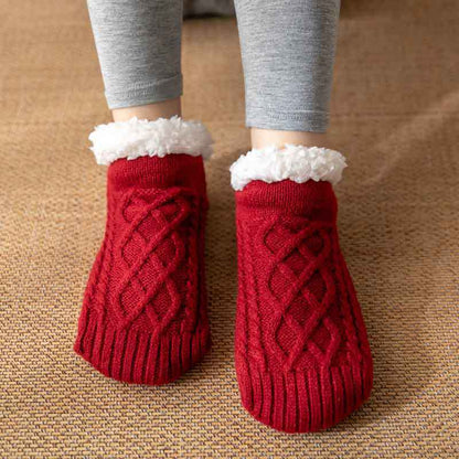 Winter Knitted Plush Floor Socks Home Warm Non-slip Carpet Socks Women 46d39862 2dc2 4ae8 8ea0 e87d0b81c03b