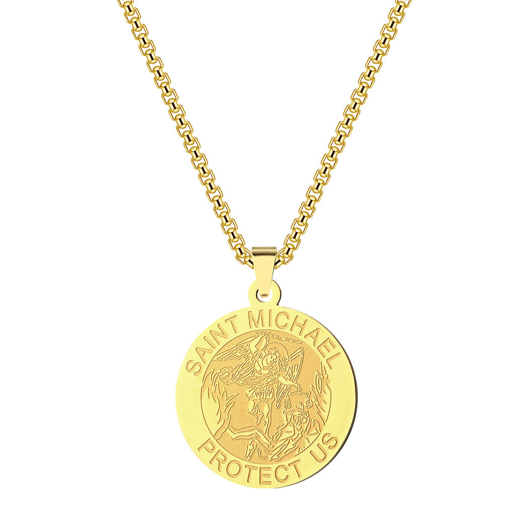 Medal Necklace Gold And Silver Michael Necklace 46f00d50 a5dd 4e3f bde9 1fd4947fadf9