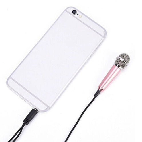 Mini mobile phone microphone mobile phone recording sing small microphone small microphone 4719499750534
