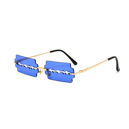 Hollow Blade Fashionable Eye Protection Sunglasses 47234374633276