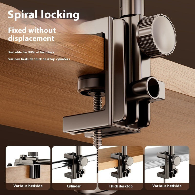 Bold Metal Universal Folding Vertical Racket Lazy Bracket - 图片 4