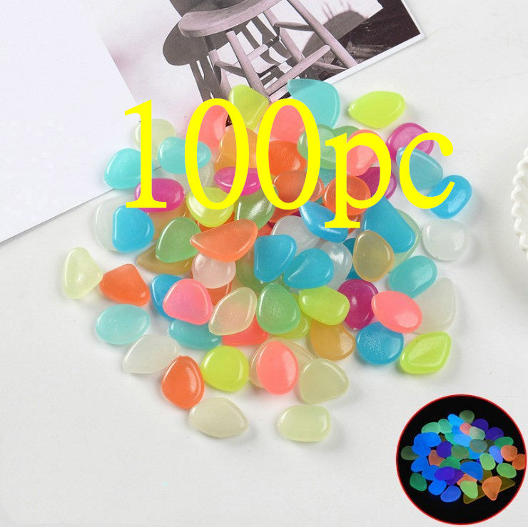 Luminous Stones Fluorescent Aquarium Pebbles Fish Tank Garden Luminous Stones 474c2b40 e6a1 4ab1 bafb 7d544e10eb11