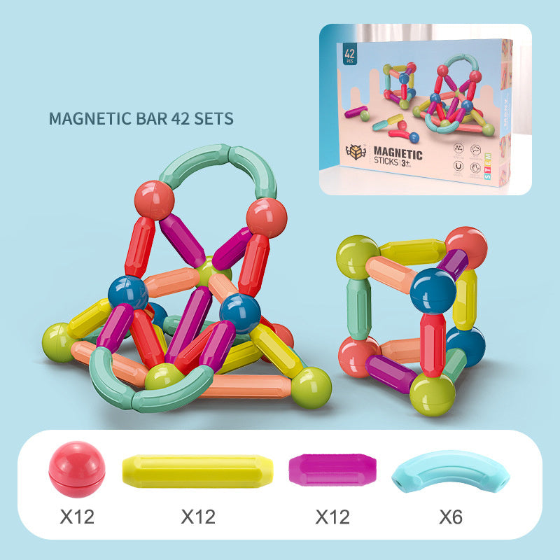 Baby Toys Magnetic Stick Building Blocks Game Magnets Children Set Kids Magnets For Children Magnetic Toy Bricks 475202716628