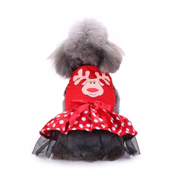 Dog supplies pet christmas clothes 475482789965