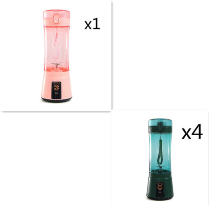 Portable Electric Fruit Juicer Wireless USB Rechargeable Mini Mixer Multifunction Summer Smoothie Blender Machine Kitchen Sup