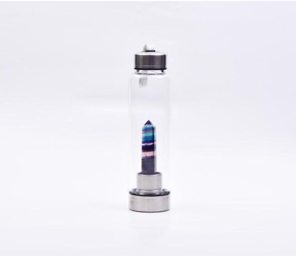 Natural hexagonal crystal column energy glass creative water cup spa tea cup water cup crystal column magic wand 476162468210