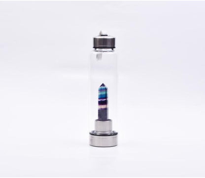 Natural hexagonal crystal column energy glass creative water cup spa tea cup water cup crystal column magic wand 476162468210