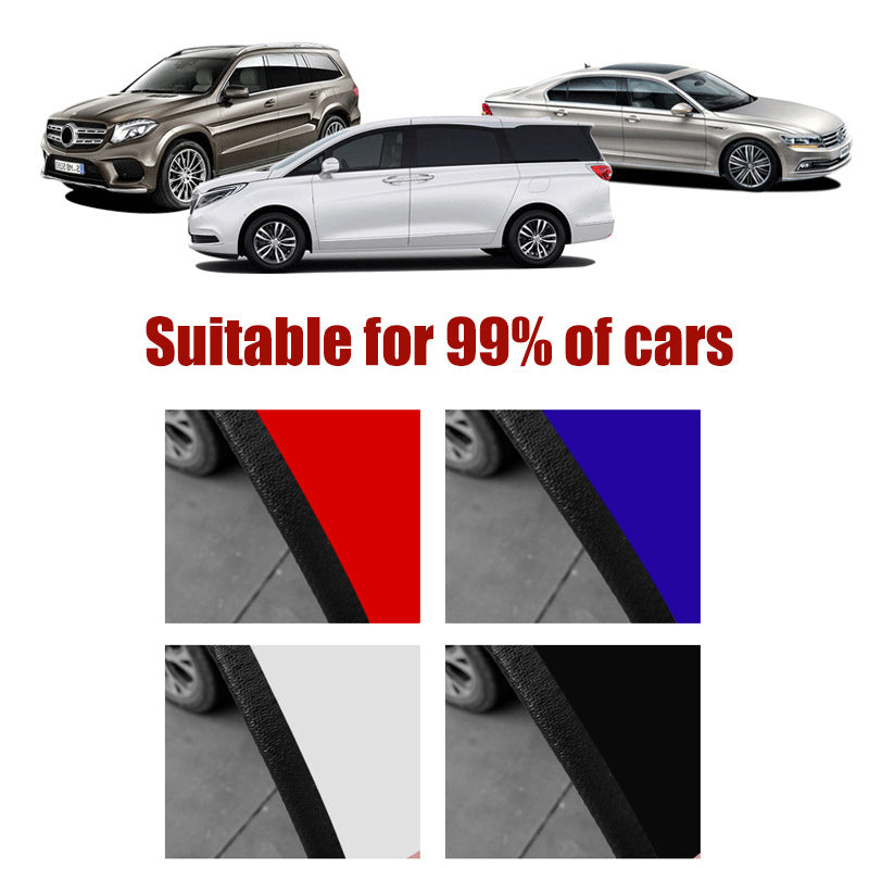 Universal Built-in Steel Disc Car Anti Collision Strip Auto Door Edge Scratch Protecter Bumper Strip 4773415308369