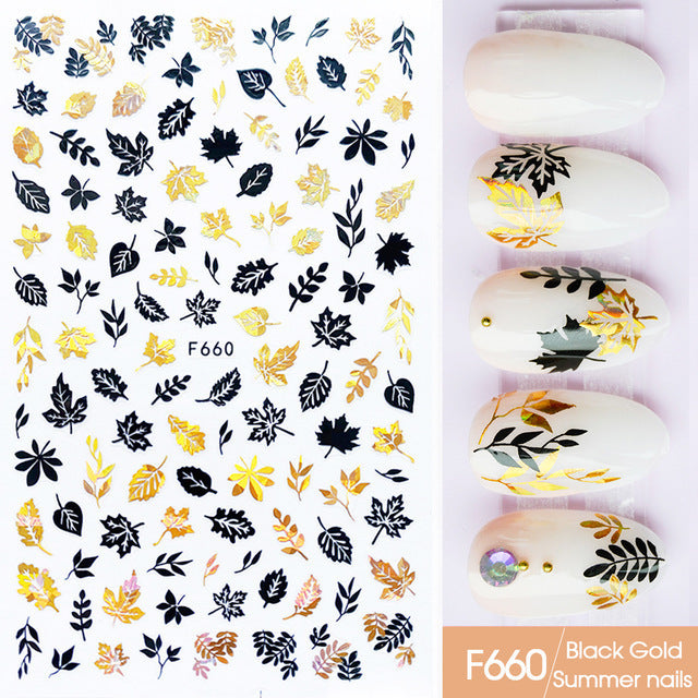 Japanese Three-dimensional 5D Embossed Nail Stickers 47799399 26f1 4e90 a0e9 888a1f4e5707