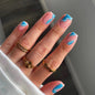 Nail Patch Wearing  Black Bevel French 47799fb8 d9f3 42c1 ae77 da330fdd47f8