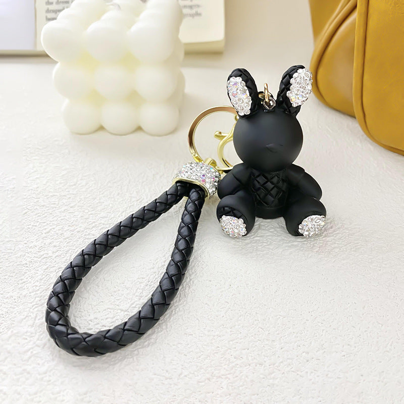 Cute Puppy Blue Key Exquisite Pendant With Keychain 477b6505 7b9e 444b 9d00 72231f7e39c7