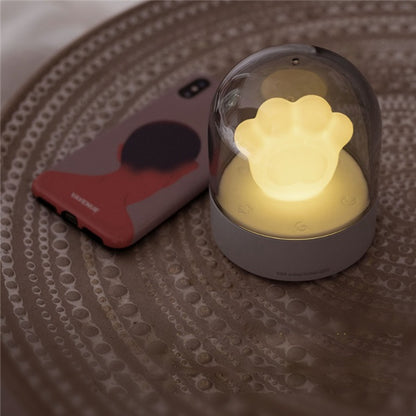 Exquisite Night Light Cat Paw Light USB Charging Music Box Warm Musical Lamp Cats Paw Lamp For Kids Children Gift Desktop Dec