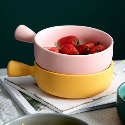 Special ceramic plate for oven with handle 478761330145