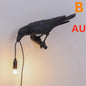 Creative Auspicious Bird Resin Wall Lamp Decoration 478981675390