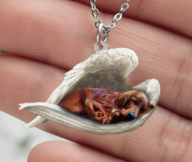 New Unique Dogs And Cats Sleeping Angel Pendant Car Key Ring 4790c6b1 8d91 4e1b 905a 453d46cc84ee