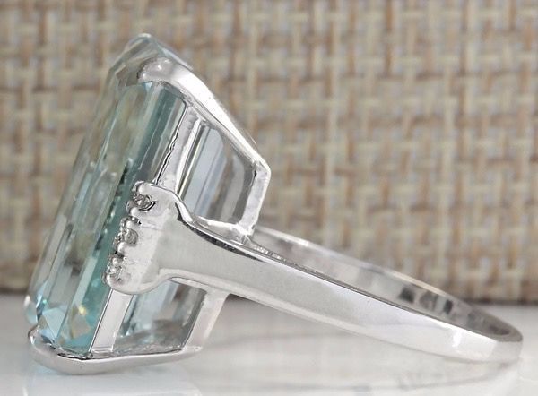 Hot European and American fashion luxury topaz engagement ring sapphire ring hand jewelry 4791774633 452955805