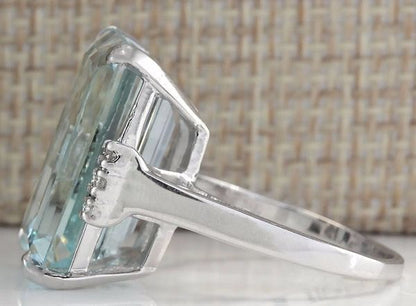 Hot European and American fashion luxury topaz engagement ring sapphire ring hand jewelry 4791774633 452955805