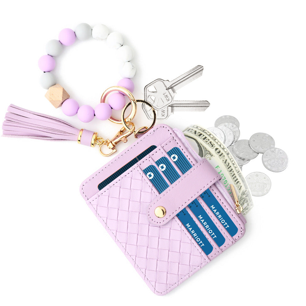 European And American Silicone Beads Wrist Multi-layer Large-capacity Coin Purse 47cd73ab 63e3 4c68 b65e af0bd5c5cc03
