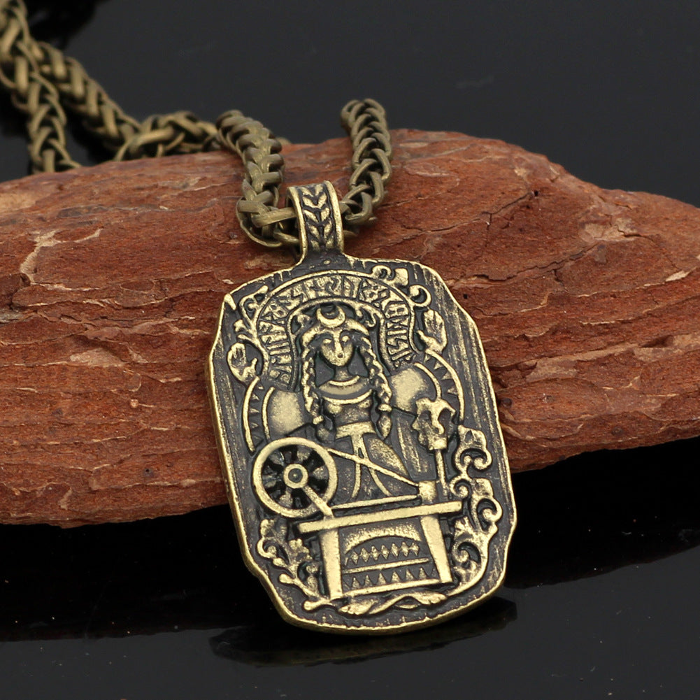 Nordic Culture Series Pendant Guardian Totem Angel Necklace 47dcfa83 9273 4f1c 9b82 99f43fdbf419