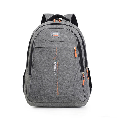 Men's And Women's Fashionable Large Capacity Simple Double Shoulder Travel School Bag 47dfd037 763e 4266 903c 7e6d8f1cd893