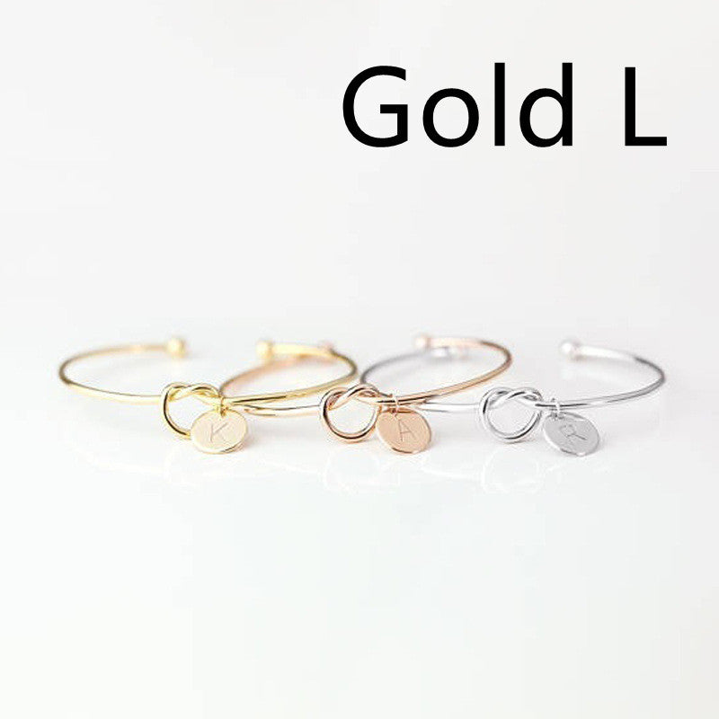 European And American Fashion Dead Knot Letter Bracelet 47e01d3f 6845 491d 84c3 ded72e1fd82b