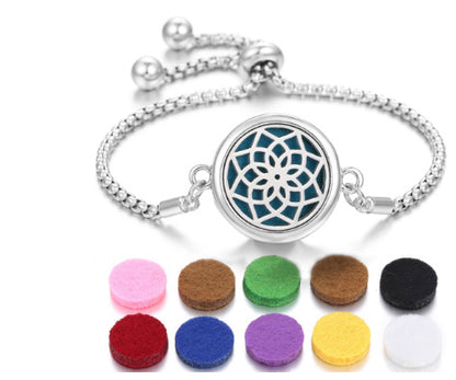 Lucky Tree Aromatherapy Oil Stainless Steel Alloy Bracelet 47e86a2c 4ef0 4e94 ac39 78d1f4e91f53