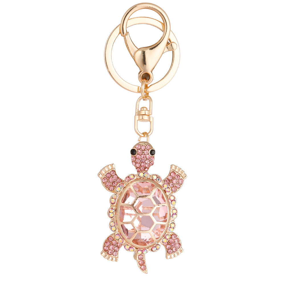 Color Diamond Metal Cute Turtle Car Key Ring 47e9cde2 6d81 43d1 b776 14c7e3a32457