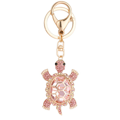 Color Diamond Metal Cute Turtle Car Key Ring 47e9cde2 6d81 43d1 b776 14c7e3a32457