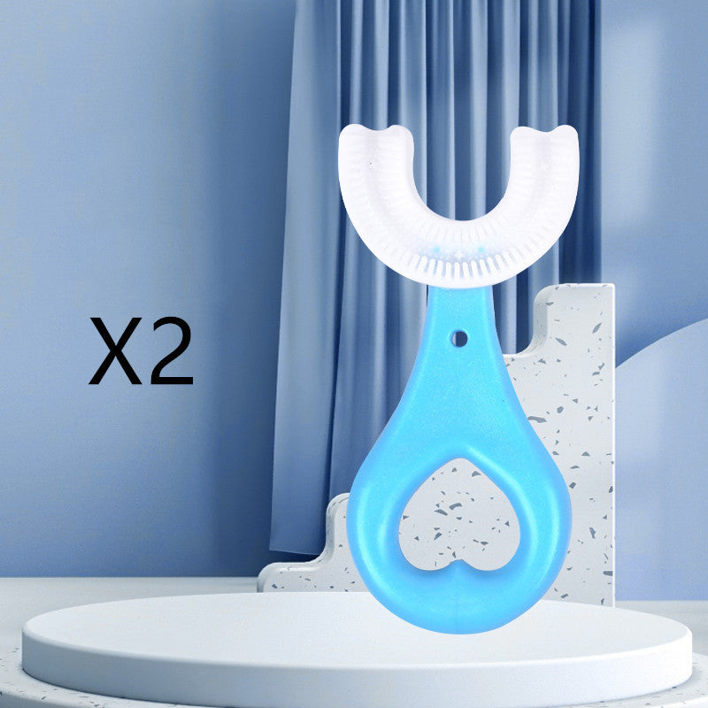Children's U-shaped Food Grade Soft Rubber Toothbrush 47f25f7e c154 445a 99c0 ea37443a76f6 72b8cb57 6be2 4637 8716 fd3d834801