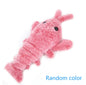 Pet Toys Electric Jumping Shrimp USB Charging Simulation Lobster Funny Cat Plush Pets Toy 480582ae d65f 44e7 9d8a 371da2ffc00