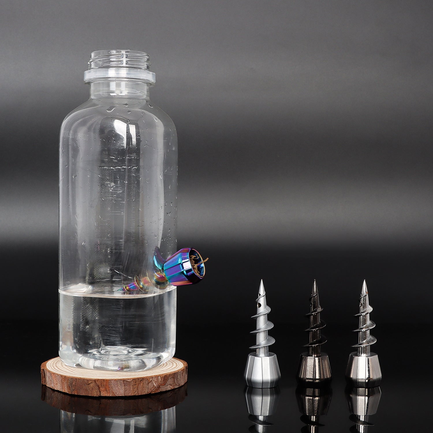 23mm Metal Screw Shape Hookah Metal Gun Head Accessories - HD Wireless Product #9