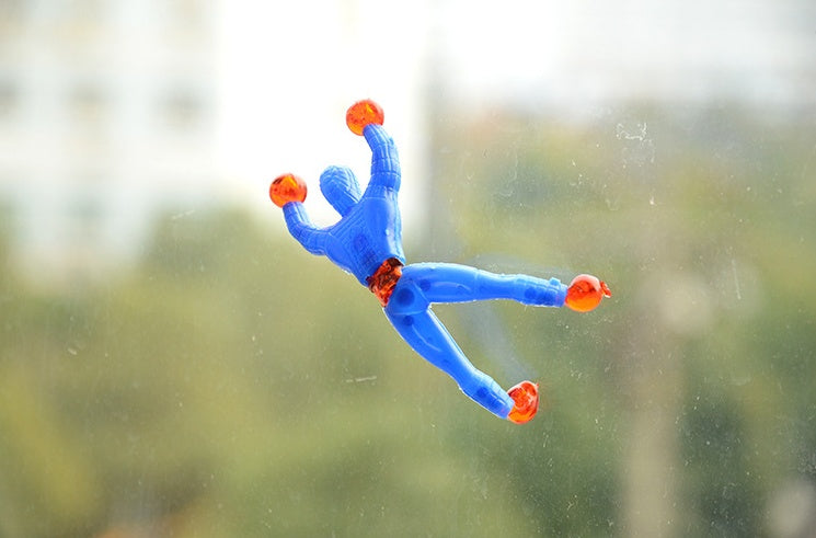 Small Sticky Man Climb On The Wall Children Toys Stick Man Bendy Toy Wall Climbing Man 4812616802142